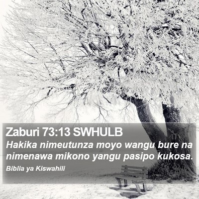 Zaburi 73:13 SWHULB Bible Verse Image