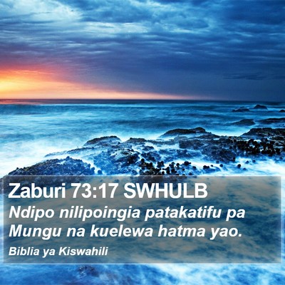 Zaburi 73:17 SWHULB Bible Verse Image