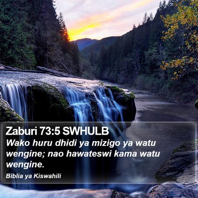 Zaburi 73:5 SWHULB Bible Verse Image