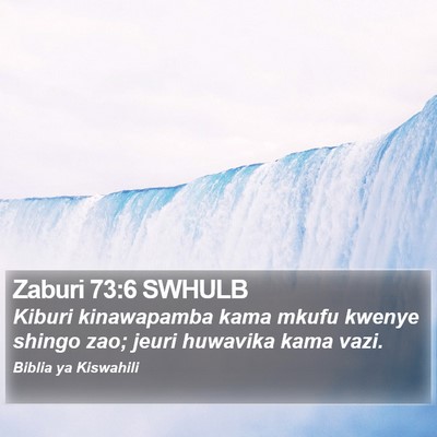 Zaburi 73:6 SWHULB Bible Verse Image