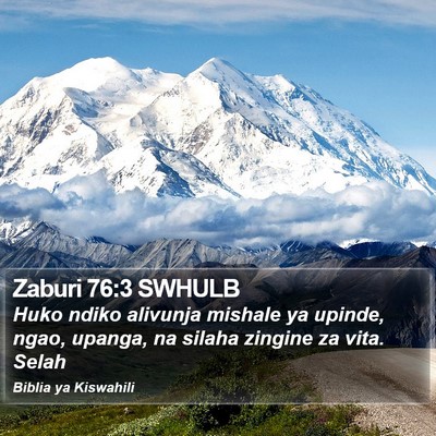 Zaburi 76:3 SWHULB Bible Verse Image