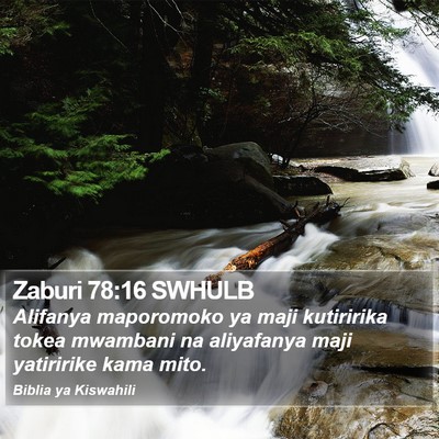 Zaburi 78:16 SWHULB Bible Verse Image