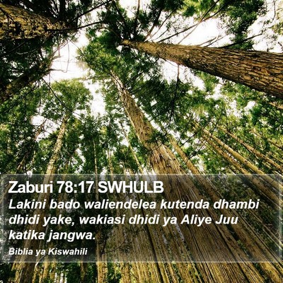 Zaburi 78:17 SWHULB Bible Verse Image