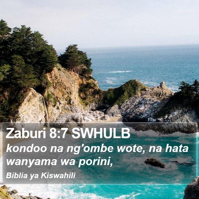 Zaburi 8:7 SWHULB Bible Verse Image