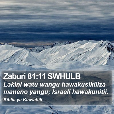 Zaburi 81:11 SWHULB Bible Verse Image