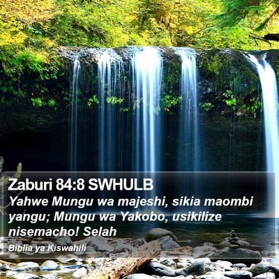 Zaburi 84:8 SWHULB Bible Verse Image