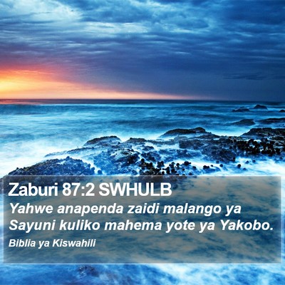 Zaburi 87:2 SWHULB Bible Verse Image