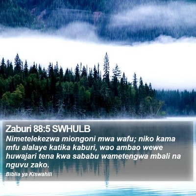 Zaburi 88:5 SWHULB Bible Verse Image