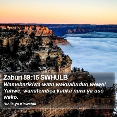 Zaburi 89:15 SWHULB Bible Verse Image
