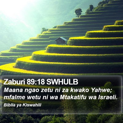 Zaburi 89:18 SWHULB Bible Verse Image