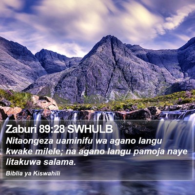 Zaburi 89:28 SWHULB Bible Verse Image