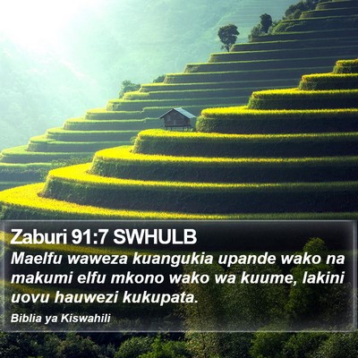 Zaburi 91:7 SWHULB Bible Verse Image