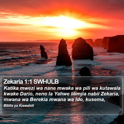 Zekaria 1:1 SWHULB Bible Verse Image