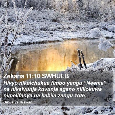 Zekaria 11:10 SWHULB Bible Verse Image