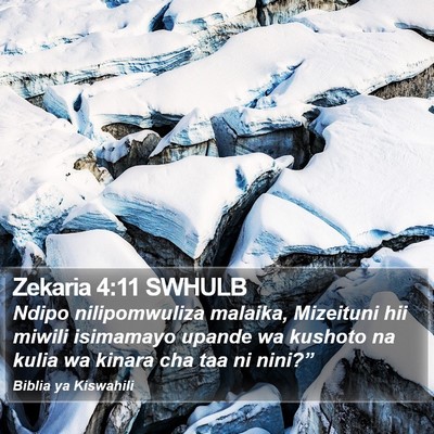 Zekaria 4:11 SWHULB Bible Verse Image