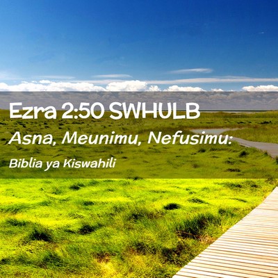 Picture 02 - Ezra 2:50 SWHULB - Asna, Meunimu, - Bible Verse Picture