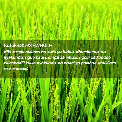 Picture 02 - Kutoka 35:23 SWHULB - Kila mmoja alikuwa na sufu ya buluu, dhambarau, - Bible Verse Picture