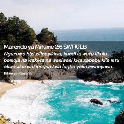 Picture 02 - Matendo ya Mitume 2:6 SWHULB - Ngurumo hizi ziliposikiwa, kundi la watu likaja - Bible Verse Picture