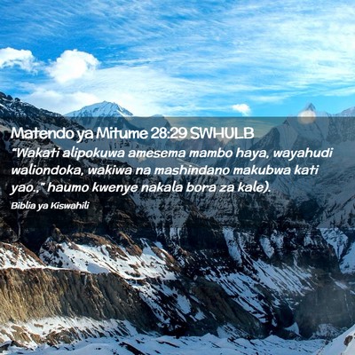 Picture 02 - Matendo ya Mitume 28:29 SWHULB - “Wakati alipokuwa amesema mambo haya, wayahudi - Bible Verse Picture