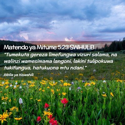 Picture 02 - Matendo ya Mitume 5:23 SWHULB - “Tumekuta gereza limefungwa vizuri salama, na - Bible Verse Picture
