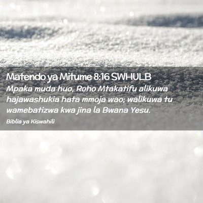 Picture 02 - Matendo ya Mitume 8:16 SWHULB - Mpaka muda huo, Roho Mtakatifu alikuwa - Bible Verse Picture