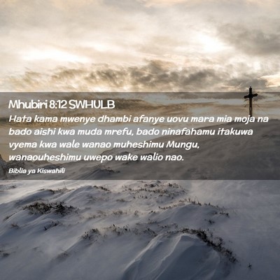 Picture 02 - Mhubiri 8:12 SWHULB - Hata kama mwenye dhambi afanye uovu mara mia moja - Bible Verse Picture