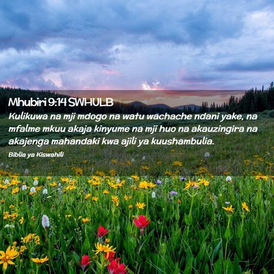 Picture 02 - Mhubiri 9:14 SWHULB - Kulikuwa na mji mdogo na watu wachache ndani - Bible Verse Picture