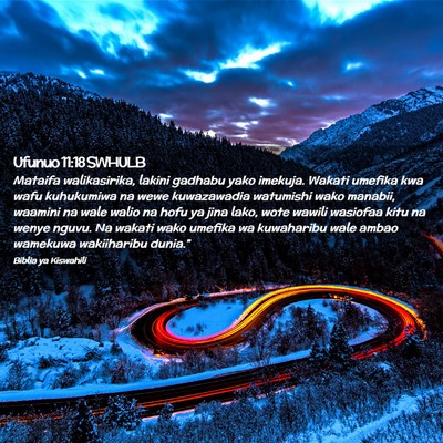 Picture 02 - Ufunuo 11:18 SWHULB - Mataifa walikasirika, lakini gadhabu yako - Bible Verse Picture