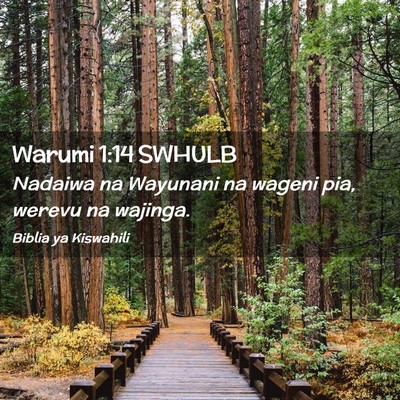 Picture 02 - Warumi 1:14 SWHULB - Nadaiwa na Wayunani na wageni pia, werevu na - Bible Verse Picture