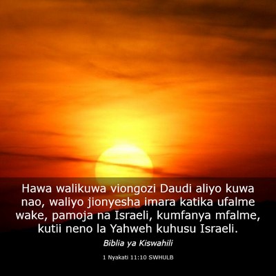 Picture 03 - 1 Nyakati 11:10 SWHULB - Hawa walikuwa viongozi Daudi aliyo kuwa nao, - Bible Verse Picture