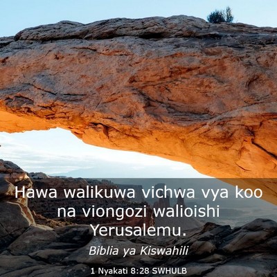 Picture 03 - 1 Nyakati 8:28 SWHULB - Hawa walikuwa vichwa vya koo na viongozi - Bible Verse Picture