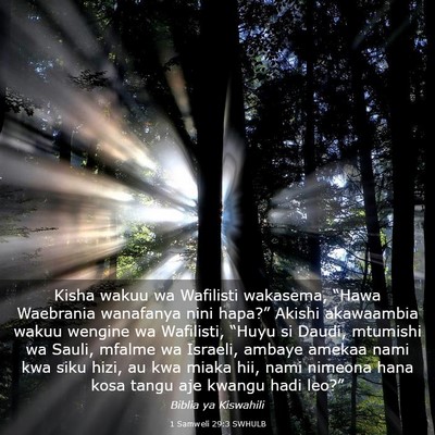 Picture 03 - 1 Samweli 29:3 SWHULB - Kisha wakuu wa Wafilisti wakasema, “Hawa - Bible Verse Picture
