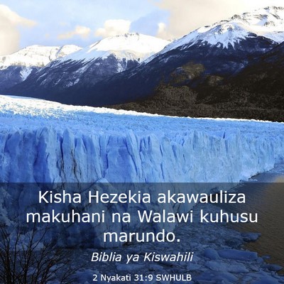 Picture 03 - 2 Nyakati 31:9 SWHULB - Kisha Hezekia akawauliza makuhani na Walawi - Bible Verse Picture