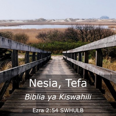 Picture 03 - Ezra 2:54 SWHULB - Nesia, - Bible Verse Picture