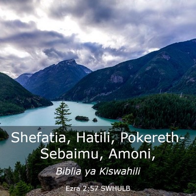 Picture 03 - Ezra 2:57 SWHULB - Shefatia, Hatili, Pokereth-Sebaimu, - Bible Verse Picture