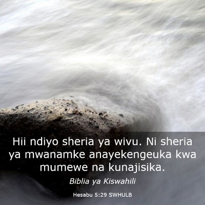 Picture 03 - Hesabu 5:29 SWHULB - Hii ndiyo sheria ya wivu. Ni sheria ya mwanamke - Bible Verse Picture