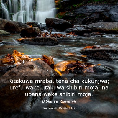 Picture 03 - Kutoka 28:16 SWHULB - Kitakuwa mraba, tena cha kukunjwa; urefu wake - Bible Verse Picture