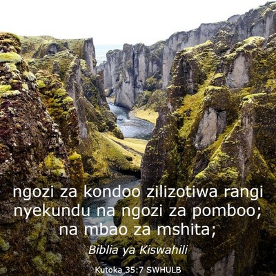Picture 03 - Kutoka 35:7 SWHULB - ngozi za kondoo zilizotiwa rangi nyekundu na - Bible Verse Picture