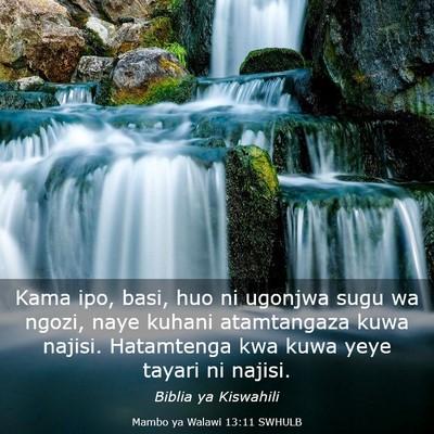 Picture 03 - Mambo ya Walawi 13:11 SWHULB - Kama ipo, basi, huo ni ugonjwa sugu wa ngozi, - Bible Verse Picture
