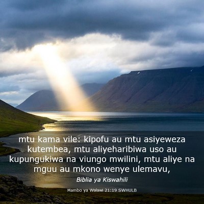 Picture 03 - Mambo ya Walawi 21:19 SWHULB - mtu kama vile: kipofu au mtu asiyeweza kutembea, - Bible Verse Picture