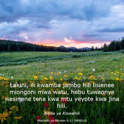 Picture 03 - Matendo ya Mitume 4:17 SWHULB - Lakini, ili kwamba jambo hili lisienee miongoni - Bible Verse Picture