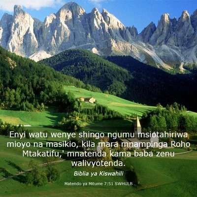Picture 03 - Matendo ya Mitume 7:51 SWHULB - Enyi watu wenye shingo ngumu msiotahiriwa mioyo - Bible Verse Picture