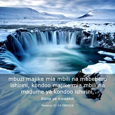Picture 03 - Mwanzo 32:14 SWHULB - mbuzi majike mia mbili na mabeberu ishirini, - Bible Verse Picture