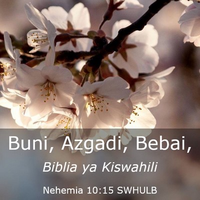 Picture 03 - Nehemia 10:15 SWHULB - Buni, Azgadi, - Bible Verse Picture