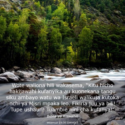 Picture 03 - Waamuzi 19:30 SWHULB - Wote waliona hili wakasema, “Kitu hicho - Bible Verse Picture