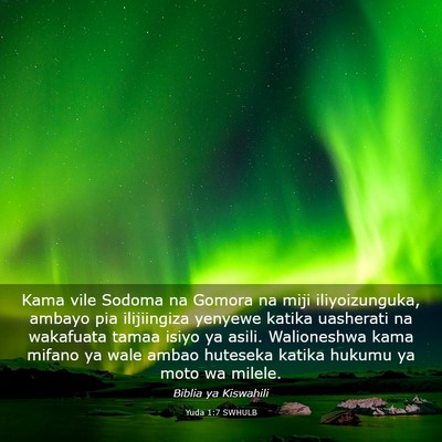 Picture 03 - Yuda 1:7 SWHULB - Kama vile Sodoma na Gomora na miji iliyoizunguka, - Bible Verse Picture