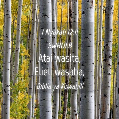 Picture 04 - 1 Nyakati 12:11 SWHULB - Atai wasita, Elieli - Bible Verse Picture