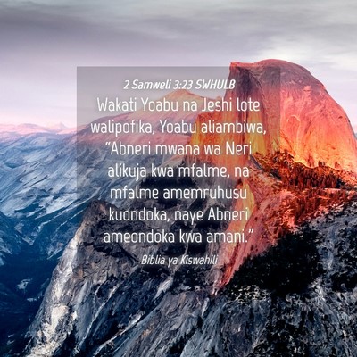 Picture 04 - 2 Samweli 3:23 SWHULB - Wakati Yoabu na Jeshi lote walipofika, Yoabu - Bible Verse Picture
