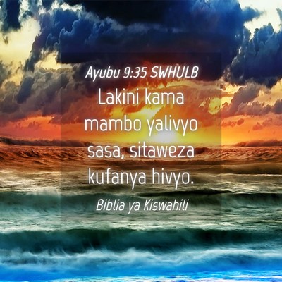 Picture 04 - Ayubu 9:35 SWHULB - Lakini kama mambo yalivyo sasa, sitaweza kufanya - Bible Verse Picture
