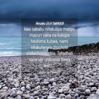 Picture 04 - Hesabu 22:17 SWHULB - kwa sababu nitakulipa malipo mazuri sana na - Bible Verse Picture